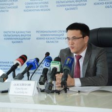 В ЮКО около 7 млн справок выданы в электронном формате Еркебулан Альсеитов на брифинге