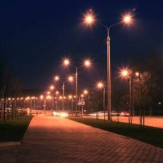 Шымкент в ночное время начал гореть еще ярче Ночное освещение