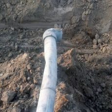 Из-за аварии на газопроводе три жилых поселка в ЮКО остались без газа Порыв на газопроводе