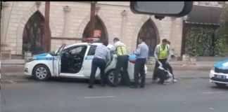 Ударивший девушку в живот шымкентский полицейский не будет наказан Ударивший девушку в живот шымкентский полицейский не будет наказан.