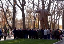 100-летие Великой Октябрьской революции отпраздновали в Шымкенте