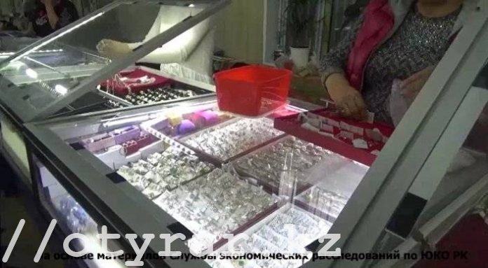 Продажу некачественных кыргызских украшений прикрыли в ЮКО