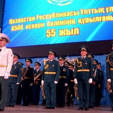 В Шымкенте воинская часть 6506 отмечает свое 55-летие