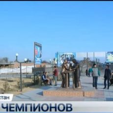 Новая аллея появилась в Шардаре Южно-Казахстанской области Новая аллея появилась в Шардаре