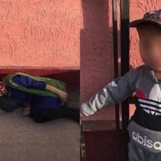 Пьяная женщина в ЮКО заснула на рынке и забыла про внука Пьяная женщина в ЮКО заснула на улице, забыв про внука