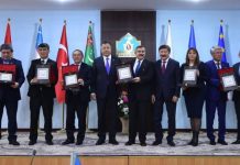 В Туркестане прошло XXXV заседание Постоянного Совета ТЮРКСОЙ Участники конференции ТЮРКСОЙ