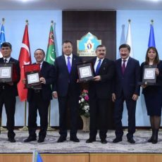 В Туркестане прошло XXXV заседание Постоянного Совета ТЮРКСОЙ Участники конференции ТЮРКСОЙ