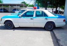 В Шымкенте выставили на продажу полицейский W124 В Шымкенте выставили на продажу полицейский W124