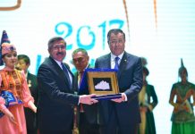 Туркестан передал символы столицы турецкому городу Кастамону Туркестан передал символы тюркской столицы Турции