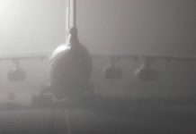 В аэропорту Шымкента застряли пассажиры компании «Скат» Туман в аэропорту