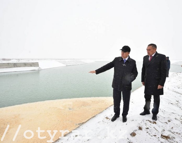Новое Туркестанское водохранилище способно оросить 350 га земель