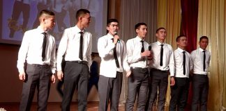 В Шымкенте прошел военный КВН Военный КВН в Шымкенте