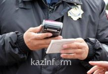 Лихача из Мартобе полицейские Шымкента установили и наказали В Казахстане для водителей снизили штрафы