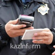Лихача из Мартобе полицейские Шымкента установили и наказали В Казахстане для водителей снизили штрафы