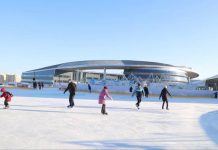 На ЭКСПО заработал самый большой ледовый каток На ЭКСПО заработал самый большой ледовый каток