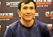 Боксер из Шымкента одержал четвертую досрочную победу подряд на профи-ринге Нурзат Сабиров