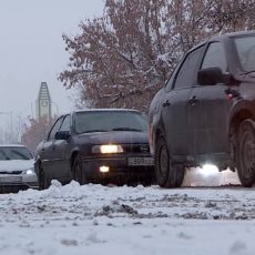 Неожиданная зима в Шымкенте привела к транспортному коллапсу Транспортный коллапс в Шымкенте