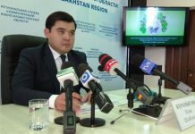 В ущельях Шымкента высажена 81 тысяча саженцев Ильяс Курамысов на брифинге природоохранного управления