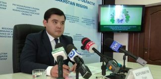 В ущельях Шымкента высажена 81 тысяча саженцев Ильяс Курамысов на брифинге природоохранного управления