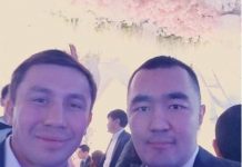 Геннадий Головкин и Бейбут Шуменов порадовали своих фанатов редким фото из Шымкента Бейбут Шуменов и Геннадий Головкин