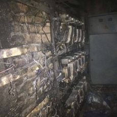 130 человек эвакуировали из-за пожара в многоэтажке в Шымкенте Сгорели щиты электроподачи