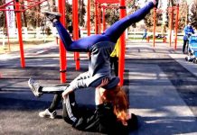 «13 легион» опробовал недавно построенную спортплощадку в парке Абая "13 легион" опробовал недавно построенную спортплощадку в парке Абая