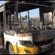 В Шымкенте загорелся автобус с пассажирами В Шымкенте загорелся автобус с пассажирами