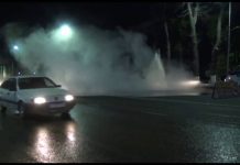 «Термальный» источник забил в центре Шымкента