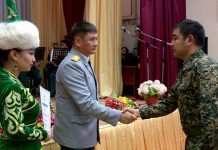 Внутренние войска Национальной гвардии РК отмечают 26-летие Внутренние войска Национальной гвардии РК отмечают 26-летие