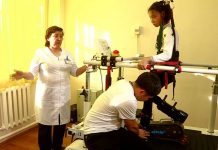 В ЮКО детей с ДЦП будет лечить немецкий робот