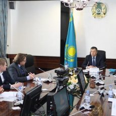Шымкент намерен укрепить сотрудничество с крупным российским центром «Фудсиб» Представители "Футсиба" встретились с акимом ЮКО