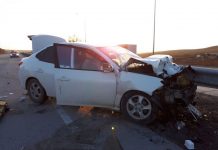 Смертельное ДТП произошло неподалеку от Шымкента Пассажир легкового авто погиб на месте