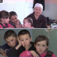 Бабушке с пятью внуками в Шымкенте предоставили трехкомнатную квартиру Бабушка с детьми
