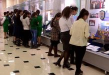 В честь дня рождения Народного банка в Шымкенте прошла акция «народный музей»