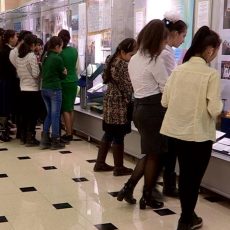 В честь дня рождения Народного банка в Шымкенте прошла акция «народный музей»