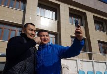 Бейбут Шуменов вернулся в родной Шымкент