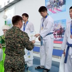 В Шымкенте выбрали лучших «рукопашников» Национальной гвардии РК Награждение победителей соревнований по рукопашному бою