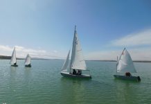 Десятки парусников появились на шымкентском водохранилище Соревнования по парусному спорту в Шымкенте