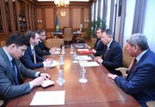 ЮКО считается одним из самых привлекательных регионов для ЕБРР Аким ЮКО встретился с председателем ЕБРР
