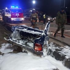 За жизнь беременной женщины, пострадавшей в аварии, борются реаниматологи