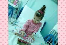 Шымкентской девочке Виоле Балан требуется операция на открытом сердце Виола Балан