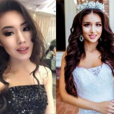 Две из отобранных в финал девушек на кастинге ТОП-10 Instagram, проводившегося для «Мисс Казахстан-2017», из Шымкента Финалистки конкурса Мисс Казахстан из Шымкента