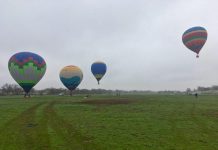 В Шымкент прилетели воздушные шары из разных стран