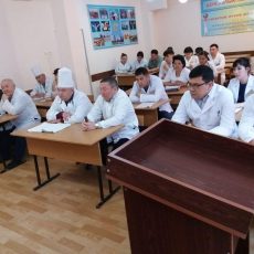 В ЮКО литовские специалисты учат местных акушеров и неонатологов мастер-класс акушеров