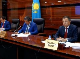 Сессия Южно-Казахстанского областного маслихата