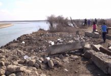 Неустрашимый пловец-нелегал задержан пограничниками заставы «Сарыагаш» Река Сырдарья в Южном Казахстане перепугала жителей села Байыркум