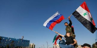 Видео бомбардировки Дамаска и сирийские протесты Жители Дамаска протестуют против бомбардировок