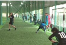 Современный спорткомплекс с крытыми футбольными полями открылся в Шымкенте спорткомплекс