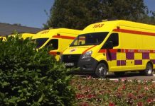 Кареты скорой помощи в Шымкенте окрасили в желтый цвет Кареты скорой помощи в Шымкенте окрасили в желтый цвет