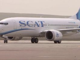 Первый самолет новейшего поколения «Боинг 737 Макс 8» прибыл в Шымкент